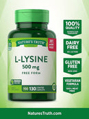 NATURE'S TRUTH L-LYSINE 500 MG 130 CAPS