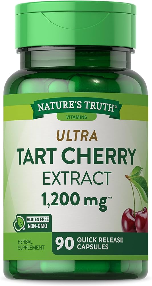 NATURE'S TRUTH TART CHERRY EXTRACT 1200mg, 90 cap