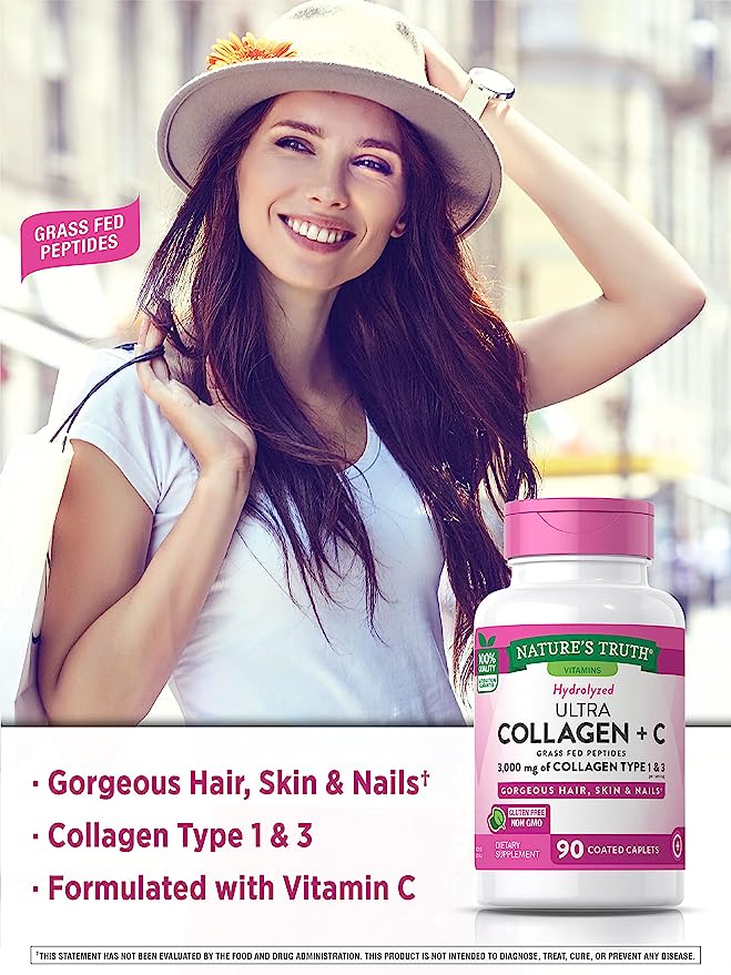 NATURES TRUTH HYDROLYZED COLLAGEN 90CAP