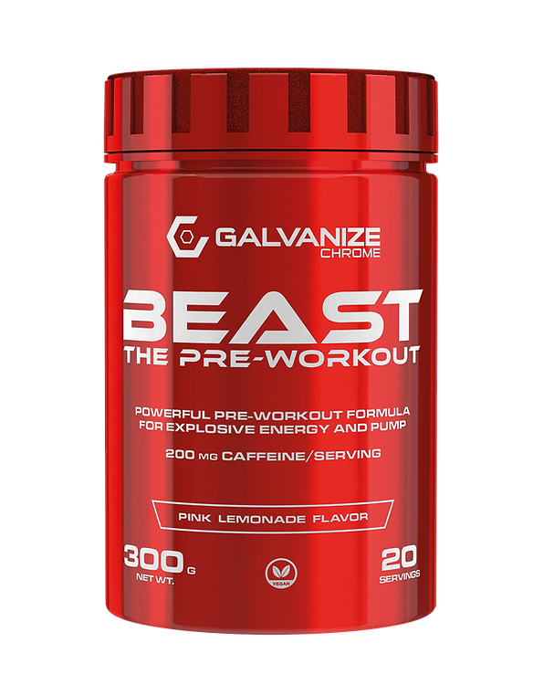 GALVANIZE BEAST THE PRE-WORKOUT, 20 SERVINGS